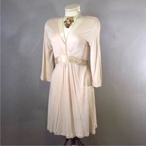 Express Gold Shimmering Dress